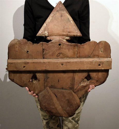 Dieu le Père -  Sculpture murale en bois